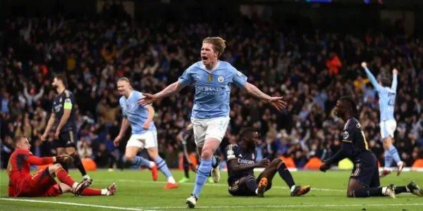 曼城超越了马竞，成为皇马欧冠60多年征战史上，第一持续性对手