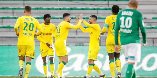 法甲：南特VS雷恩